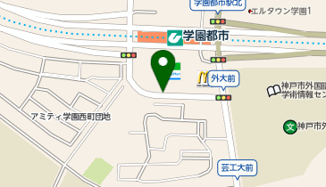 ユニバープラザ来客用駐車場の地図画像