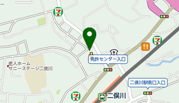 ドン・キホーテ二俣川店駐車場の地図画像