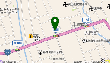 高山下一之町の地図画像