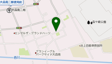 大森南5丁目の地図画像