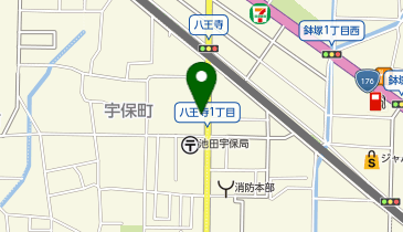 リパーク池田宇保町第2の地図画像