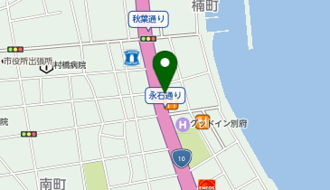 ジョイフル別府店駐車場の地図画像