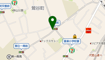 渋谷区鶯谷町第3の地図画像