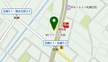 札幌北郷3条1丁目の地図画像