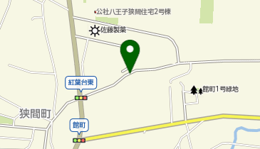 リパーク八王子館町の地図画像