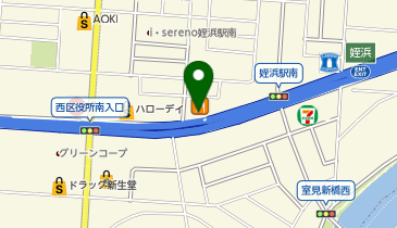 ジョイフル南姪浜店駐車場の地図画像