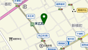 高岡末広町第2の地図画像