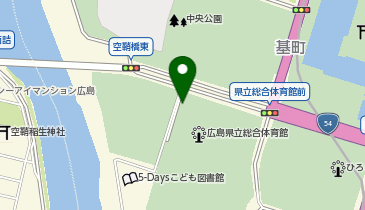 【予約制】軒先パーキング 基町クレドパーキングの地図画像