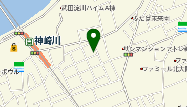 【予約制】akippa 大阪市淀川区新高6丁目8 駐車場の地図画像