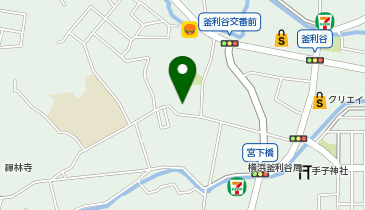 【予約制】akippa 金沢区釜利谷東6丁目15 クレフォート内駐車場(NO.5)の地図画像