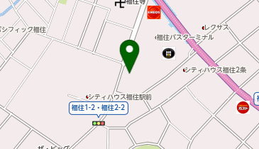 【予約制】akippa CiiNA CiiNA福住店【営業時間 8:00-23:00】の地図画像