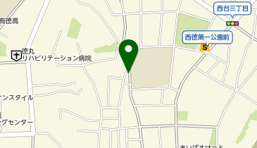 【予約制】akippa 板橋区徳丸1丁目24 徳丸1丁目駐車場の地図画像