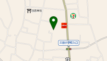 【予約制】akippa 厚木市下荻野513-1 レオパレスメルベーユ参番館 駐車場(32130)の地図画像