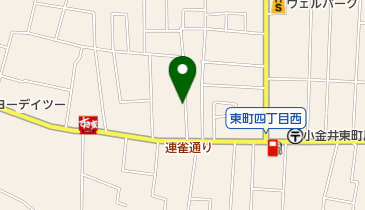 【予約制】akippa 小金井市中町2丁目5-25 レオパレスmaison huit・cing 駐車場(13943)の地図画像