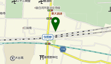 【予約制】akippa 京都市東山区今熊野宝蔵町1-11 はんなり駐車場の地図画像