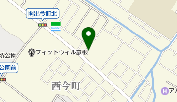 【予約制】akippa 彦根市西今町1082 レオパレスSOPHIA 駐車場(28669)の地図画像