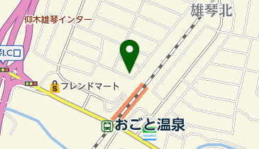 【予約制】akippa 大津市雄琴北2丁目5-2 レオパレス伊藤 駐車場(22548)の地図画像