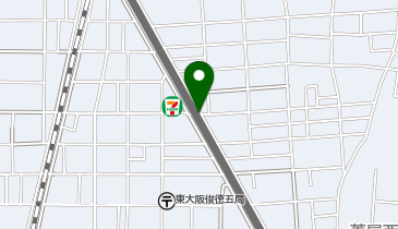 【予約制】akippa 俊徳道3号駐車場B(1)の地図画像