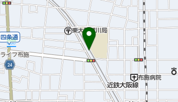 【予約制】akippa 俊徳道5号駐車場の地図画像