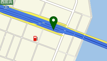 【予約制】akippa 西宮浜4号駐車場の地図画像