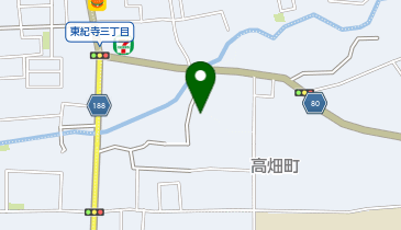 【予約制】akippa 【平日のみ利用可】高畑T&Mパーキングの地図画像