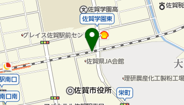 【予約制】akippa 佐賀高架下東駐車場の地図画像