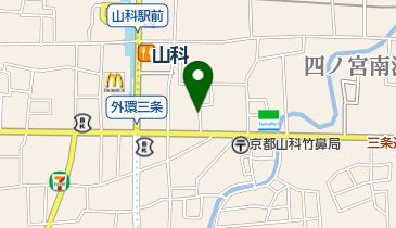 【予約制】akippa 山科駅付近駐車場の地図画像