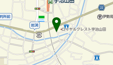 【予約制】akippa 宇治山田高架下1号駐車場の地図画像