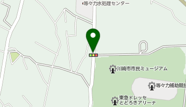 【予約制】akippa 等々力アリーナ前駐車場の地図画像