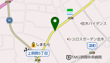 【予約制】akippa DY上宗岡5丁目パーキング 駐車場の地図画像