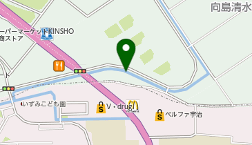 【予約制】akippa 向島ニュータウン第9駐車場の地図画像