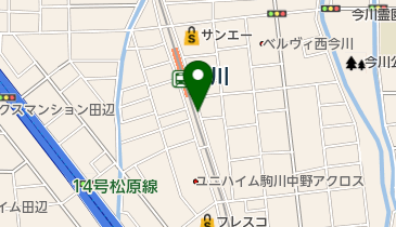 【予約制】akippa 今川高架下1号駐車場Bの地図画像