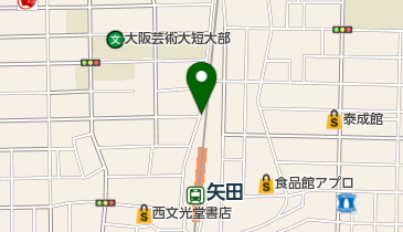 【予約制】akippa 矢田高架下3号駐車場の地図画像