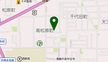 【予約制】akippa フェリス千代田駐車場の地図画像
