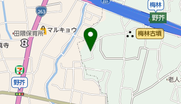 【予約制】akippa 野芥駅周辺駐車場の地図画像