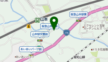 【予約制】akippa リーガルコート山本駅前駐車場の地図画像