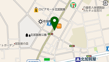 【予約制】akippa パレ北加賀屋附属駐車場の地図画像