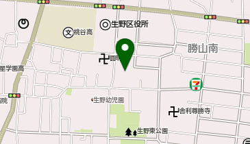 【予約制】akippa 勝山南第3大洋パーキング【13】の地図画像