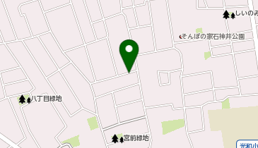 【予約制】akippa ビューヴィラ石神駐車場 2番の地図画像