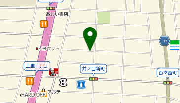 【予約制】akippa 【井ノ口公園・青木公園近く】松田邸駐車場(2)の地図画像