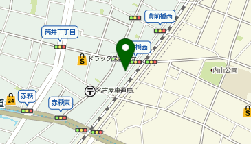 【予約制】akippa アビターレ筒井駐車場の地図画像