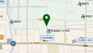 【予約制】akippa ヘーベルメゾン円町東駐車場の地図画像