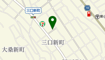 【予約制】akippa プライムヒルズ【C388】の地図画像