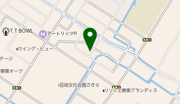 【予約制】akippa ピースフルハウス駐車場の地図画像