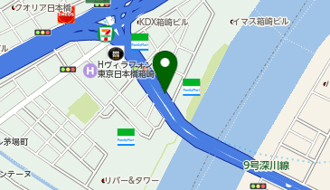 【予約制】akippa 2660箱崎オートバイ駐車場 (3) 【バイク専用】の地図画像