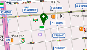 【予約制】akippa アーク栄広小路ビル駐車場【機械式】【利用時間:土日祝のみ 8:00-22:00】の地図画像