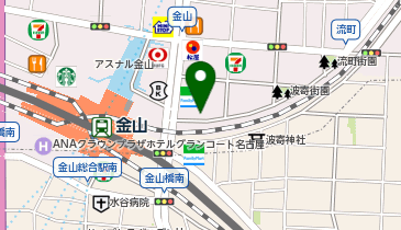 【予約制】akippa 名古屋金山ホテル駐車場【機械式】【利用可能時間:7:00-21:00】の地図画像