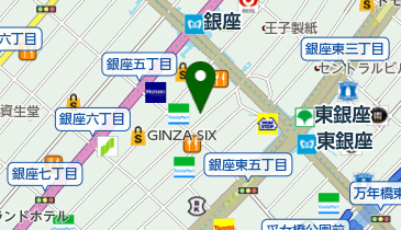 【予約制】akippa クロス銀座パーキング【機械式】【平日のみ 7:00-22:00】の地図画像