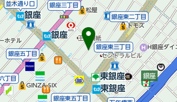 【予約制】akippa 銀座四丁目タワー駐車場【機械式】【平日のみ 7:30-22:00】※当日不可(4)の地図画像