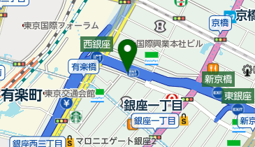 【予約制】akippa 【銀座駐車場】<バイク専用駐車場_小型用(125CC)>の地図画像